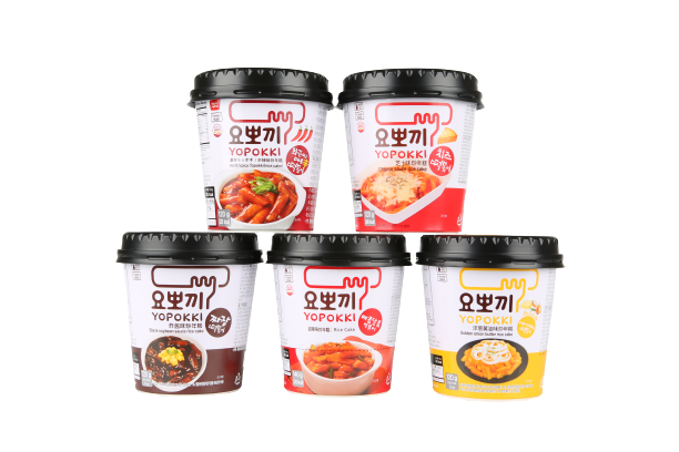 Korean Topokki. YOPOKKI Sweet&Spicy Cup